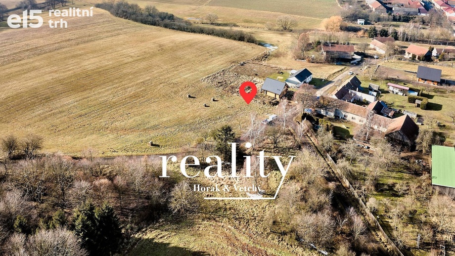 Prodej pozemky pro bydlení, 1 327 m² - Želetava - Šašovice