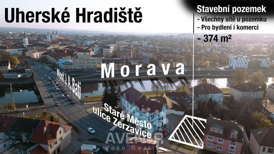 Prodej stavebního pozemku 374 m², Staré Město