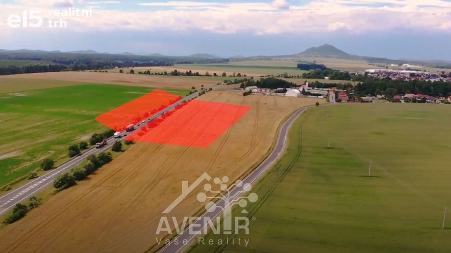 Prodej pozemky pro komerční výstavbu, 6 821 m² - Bělá pod Bezdězem