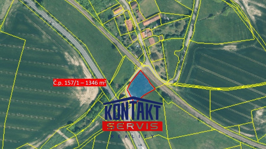 Prodej pozemky pro bydlení, 1 346 m² - Sedlice - Němčice