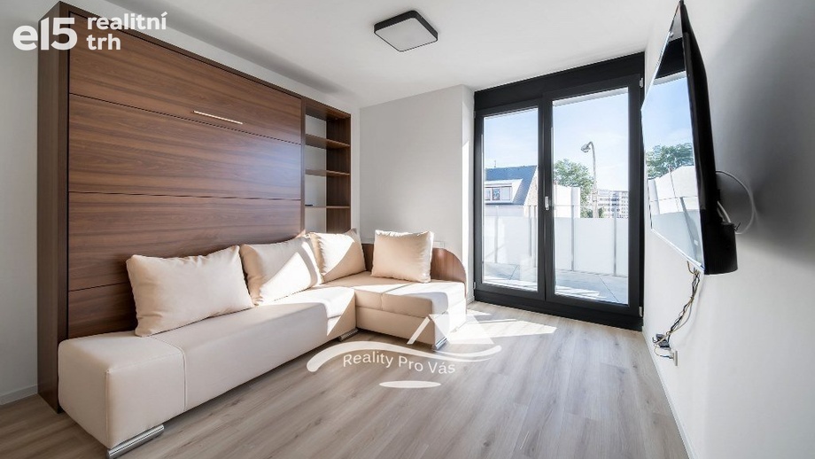 Pronájem byty 1+kk, 30 m² - Brno - Štýřice