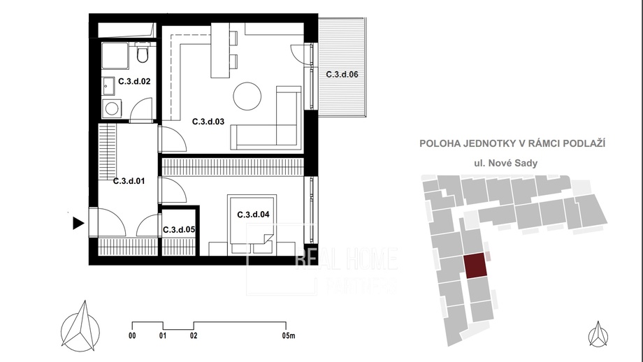 Prodej bytu 2+kk 51 m², Brno