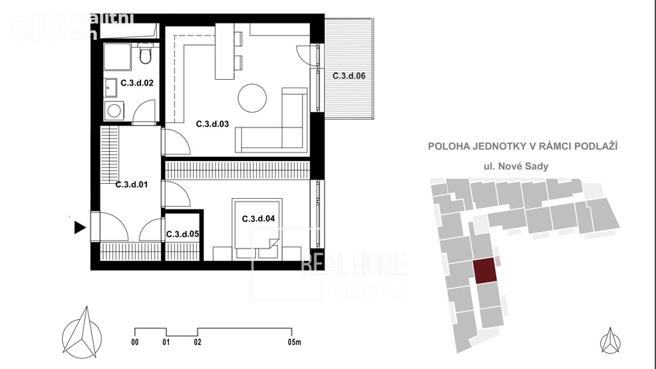 Prodej bytu 2+kk 51 m², Brno