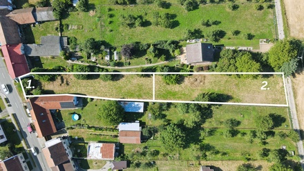 Prodej stavebního pozemku 2 187 m², Sazovice