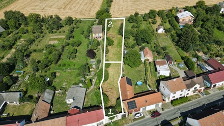 Prodej stavebního pozemku 2 187 m², Sazovice