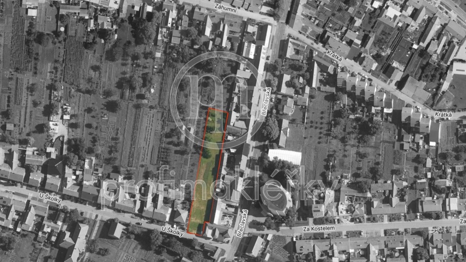 Prodej stavebního pozemku 2 298 m², Moravský Žižkov