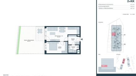 Prodej bytu 2+kk 45 m², Kladno