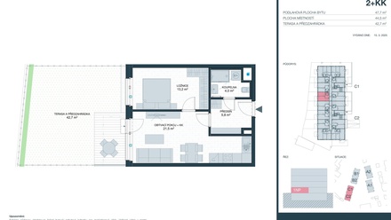 Prodej bytu 2+kk 45 m², Kladno