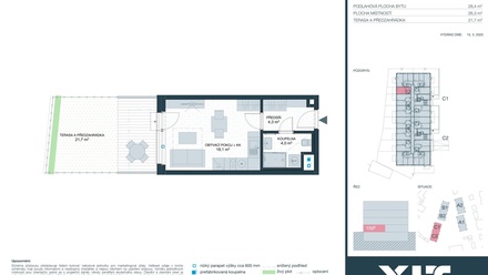 Prodej bytu 1+kk 26 m², Kladno