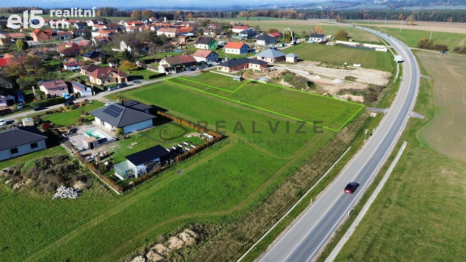 Prodej stavebního pozemku 2 274 m², Strážkovice