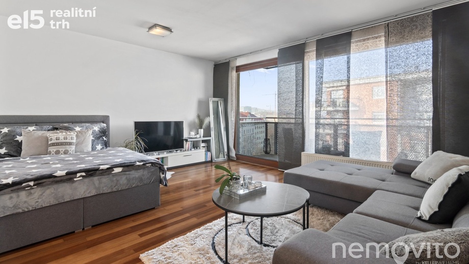 Prodej byty 1+kk, 44 m² - Praha - Vysočany