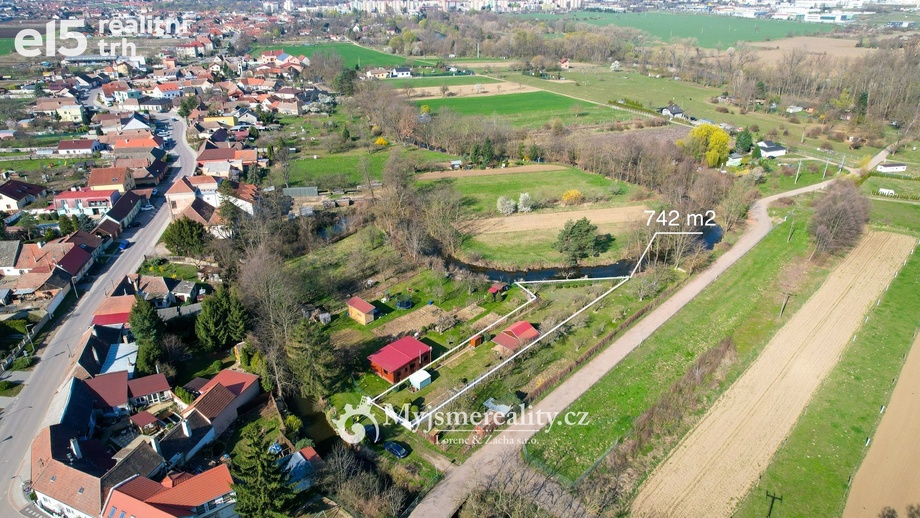 Prodej pozemky - zahrady, 761 m² - Znojmo - Oblekovice