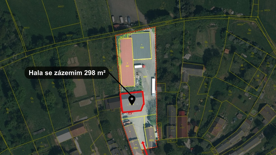 Pronájem sklady, 298 m² - Staré Sedliště