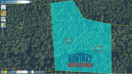 Prodej lesa 25 593 m², Huslenky