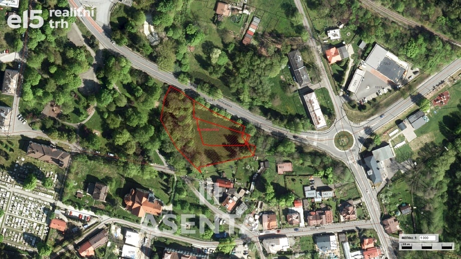 Prodej stavebního pozemku 4 372 m², Ostrava - Michálkovice