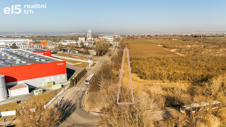 Prodej pozemky pro komerční výstavbu, 1 525 m² - Brno-Tuřany