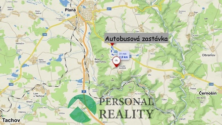 Pronájem louky 300 m², Planá - Vysoké Sedliště