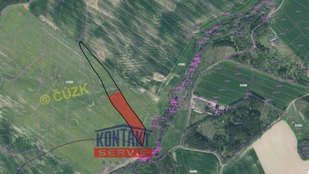 Prodej pole 17 246 m², Rokycany