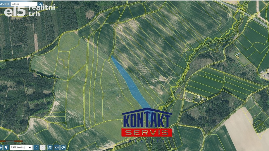 Prodej pole 17 246 m², Rokycany