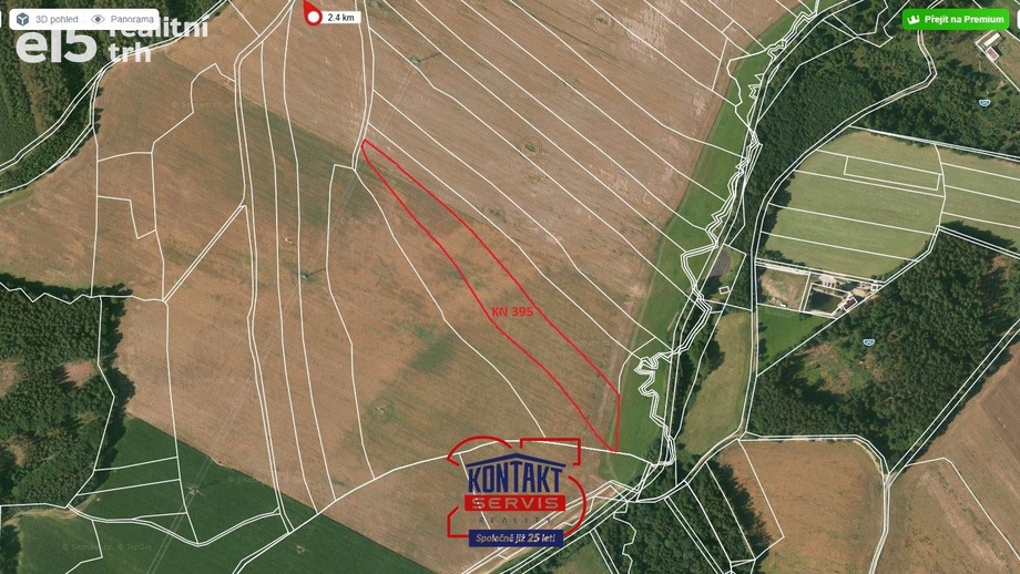 Prodej zemědělská půda, 17 246 m² - Rokycany