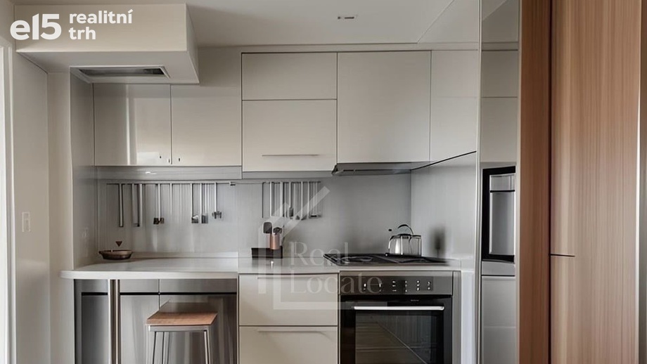 Pronájem byty 1+kk, 30 m² - Praha - Holešovice