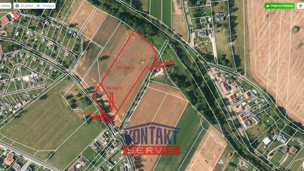 Prodej pole 11 010 m², Rokycany