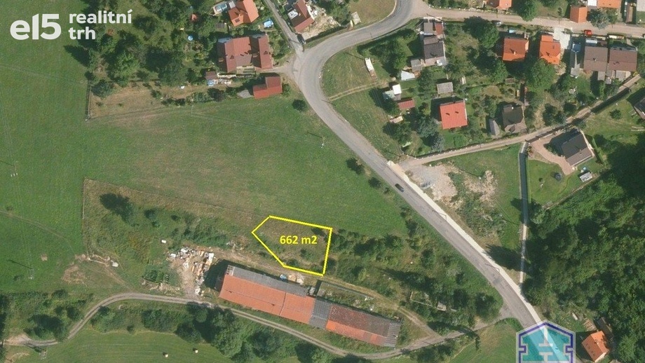 Prodej stavebního pozemku 662 m², Břasy - Stupno