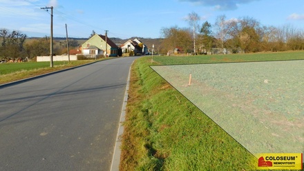 Prodej stavebního pozemku 3 990 m², Koryčany - Blišice