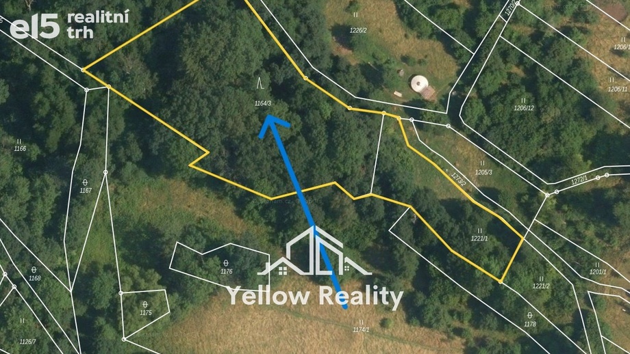 Prodej lesy, 4 439 m² - Děčín XXVII-Březiny