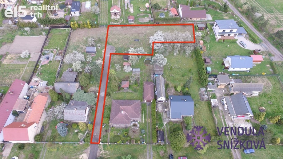 Prodej stavebního pozemku 1 097 m², Benátky nad Jizerou - Kbel