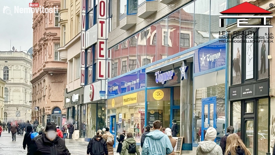 Pronájem obchodního prostoru 165 m², Brno-město