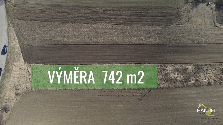 Prodej stavebního pozemku 742 m², Klobouky u Brna