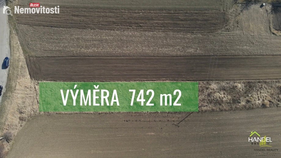 Prodej stavebního pozemku 742 m², Klobouky u Brna