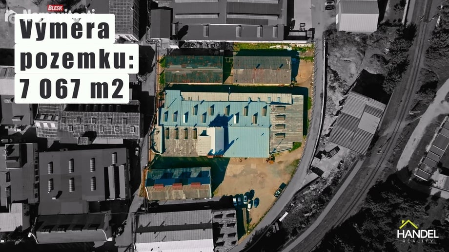 Prodej výrobního prostoru 3 555 m², Prostějov