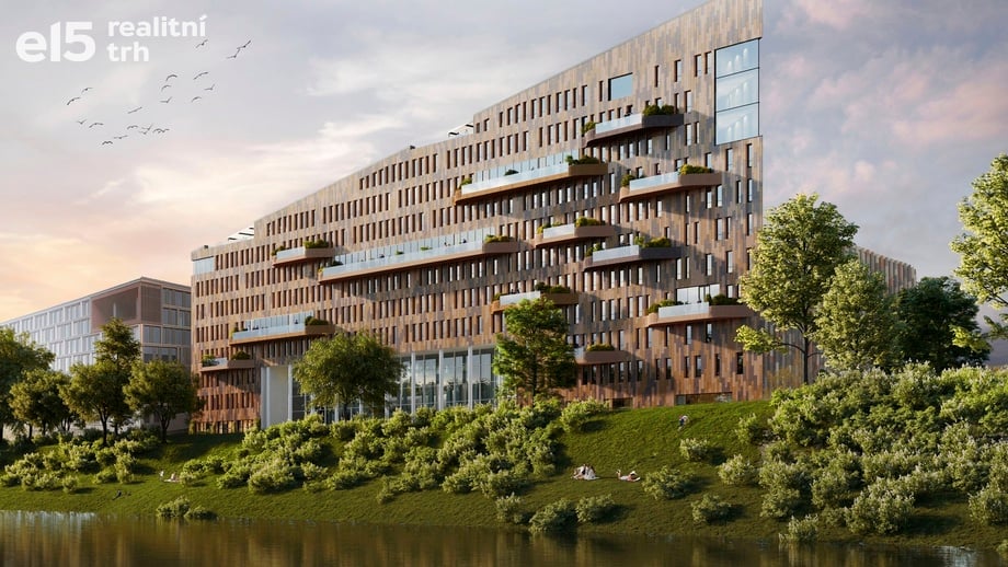 Pronájem kanceláře 1 044 m², Praha 8