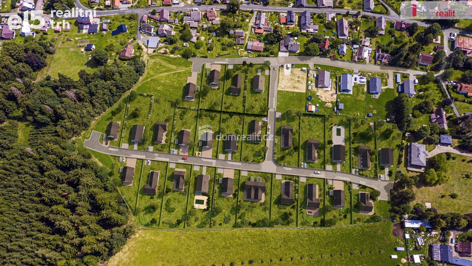 Prodej pozemky pro bydlení, 1 164 m² - Tři Sekery - Krásné