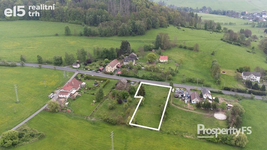 Prodej pozemky pro bydlení, 2 513 m² - Česká Kamenice - Kamenická Nová Víska