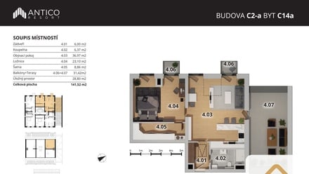 Prodej bytu 2+kk 80 m², Český Brod