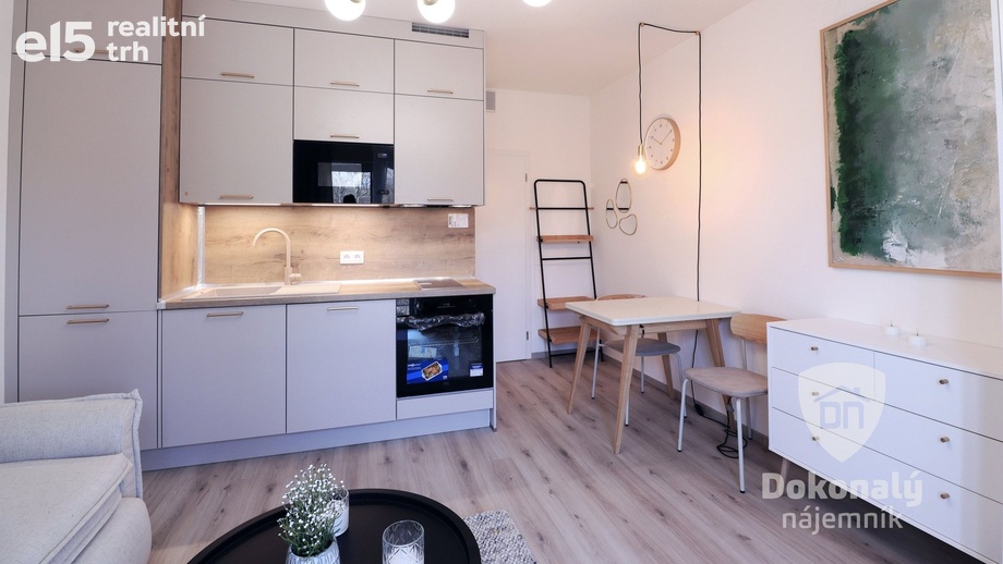 Pronájem byty 1+kk, 22 m² - Tuchoměřice