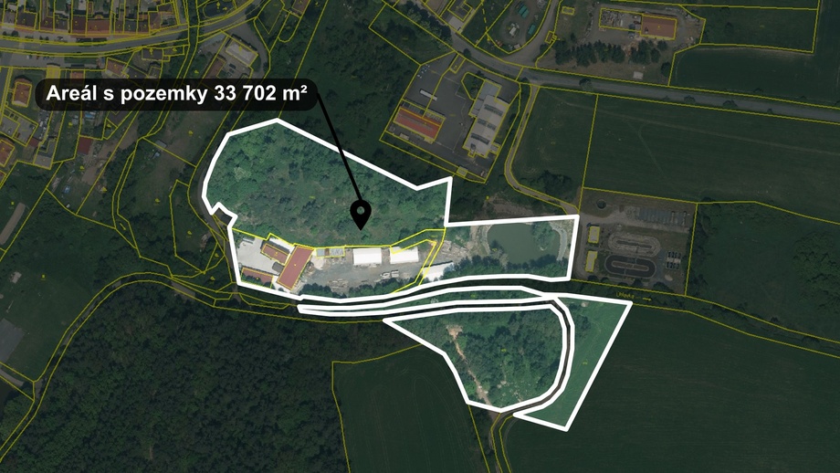 Prodej výroba, 1 486 m² - Stráž