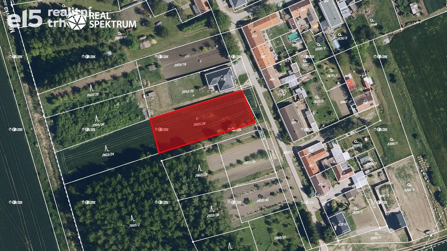 Prodej pozemky pro bydlení, 1 640 m² - Vlasatice