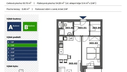 Prodej bytu 2+kk 56 m², Brno