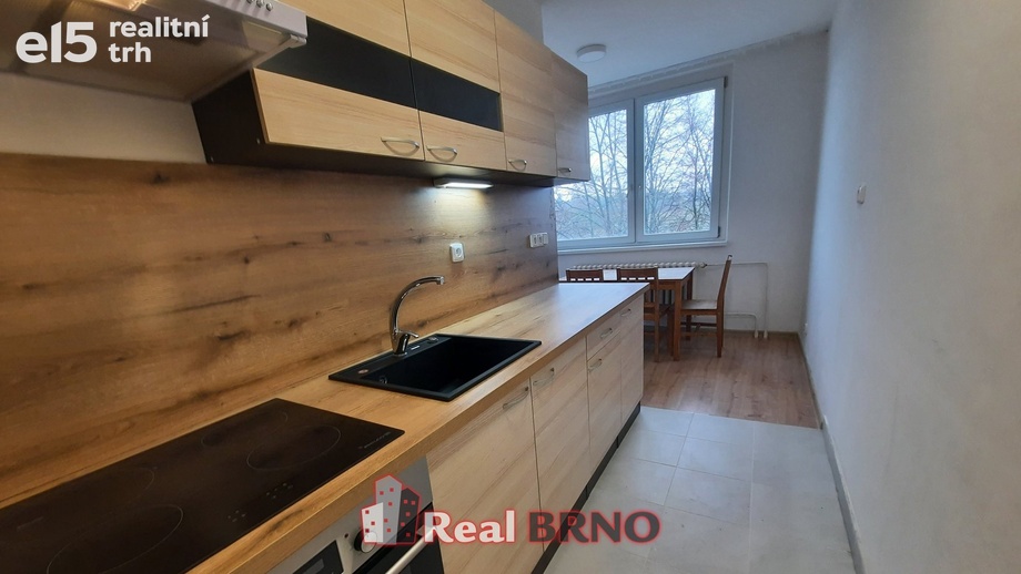 Pronájem byty 2+1, 59 m² - Brno - Komín