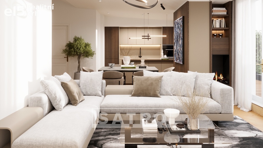 Prodej byty 4+kk, 146 m² - Praha - Vinohrady