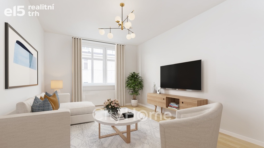 Prodej byty 2+1, 77 m² - Praha - Smíchov