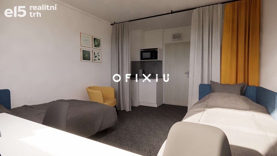 Pronájem pokoj, 16 m² - Brno - Dolní Heršpice