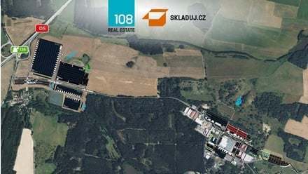 Pronájem skladu 50 000 m², Přimda