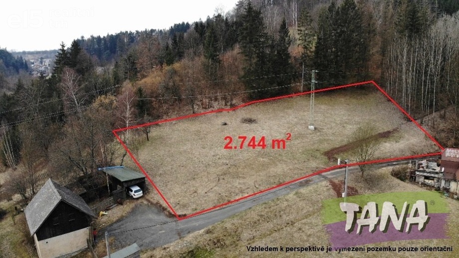 Prodej pozemky pro bydlení, 2 744 m² - Koberovy