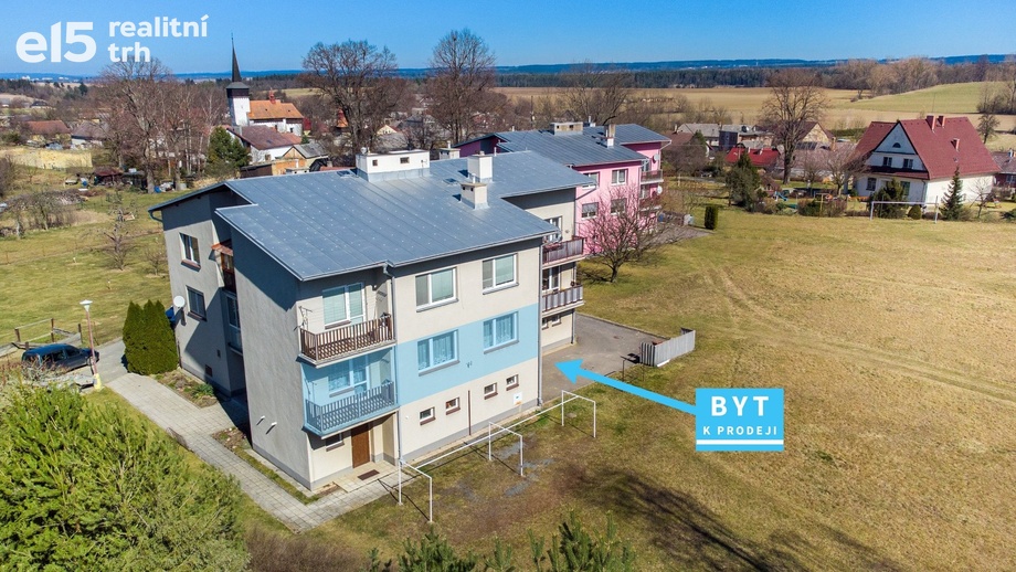 Prodej byty 3+1, 75 m² - Banín