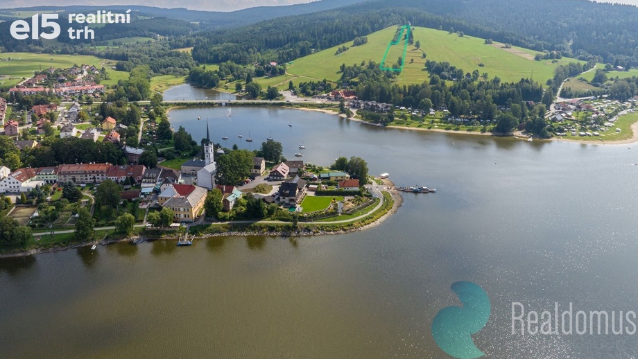 Prodej pozemky pro komerční výstavbu, 10 831 m² - Frymburk